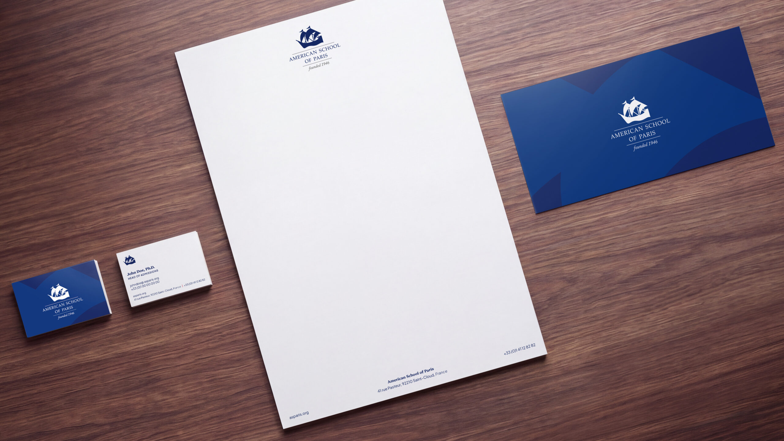 Branding | American School of Paris SP - Terrific