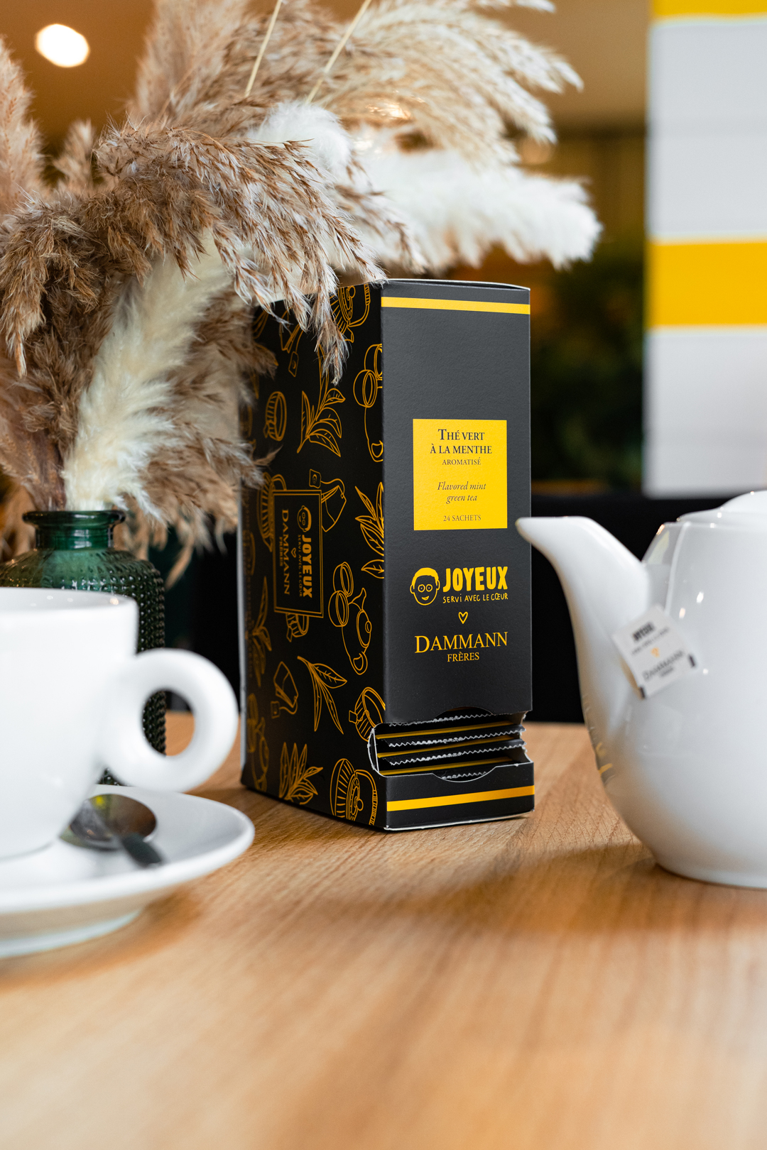 Packaging Café Joyeux X Dammann Frères - Terrific